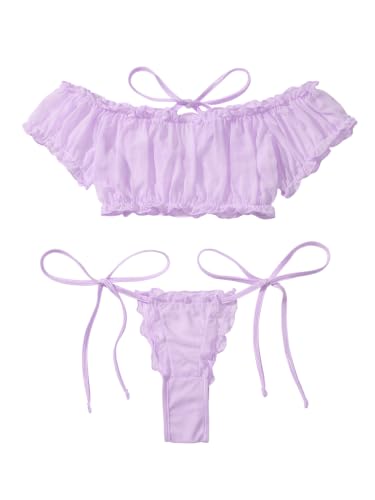 Image of Lilosy Sexy Lingerie Set 2 Piece Women Bra and Panty