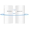 NEWFAST Access Point Esterno, 3KM Distanza Ponte WiFi Esterno 5,8GHz 300Mbps Wireless Bridge con 11dBi Antenna, Porta LAN, Connessione PTP/PTMP (Confezione da 2)