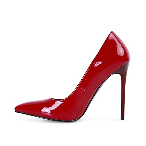 Personated Stiletto Heel Pumps4