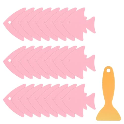 HARFINGTON 24pcs Non-Slip Bathtub Stickers Set 4.02