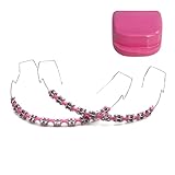 Waaqkid Temporary Removable Braces for Adults Teeth, Brackets Falsos Para Dientes, Fashion Clip on Fake Braces for Dental Students to Practice