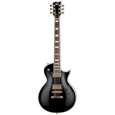 LTD EC-256 BLK Electric Guitar with Mahogany Body Cover