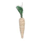 C&F Home Decorative Spring Easter Vegetable Figurine Large 17.5 Inch Polyester Rope Woven Carrot