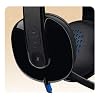 Logitech H540 Wired Over-Ear Microphone Headset, Laser-Tuned Drives and Built-in Equalizer, Digital Stereo Audio, Over-Ear Inspections, Noise Canceling Foldable Microphone, Black