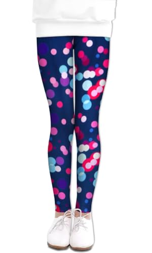 Image of LUOUSE Girls' Leggings Full Length Comfy Pants Trousers 4-13 Years