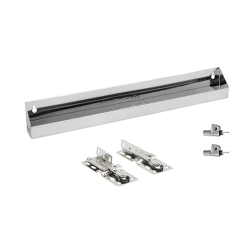 Image of Rev-A-Shelf 22 inch Tip Out Tray with Soft Close for Sink Base Cabinets, Storage Organizer for Kitchen, Laundry Room, or Vanity Cabinets, 6581-22SS-SC-1