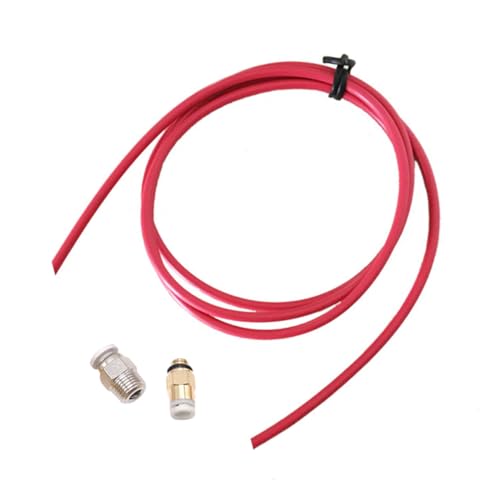 SOLUSTRE Hot End Extrusion Quick Coupling Ptfe Tube for 3D Printer, Pc4-M6 M10 Fitting, 360° Rotating, Easy to Disassemb