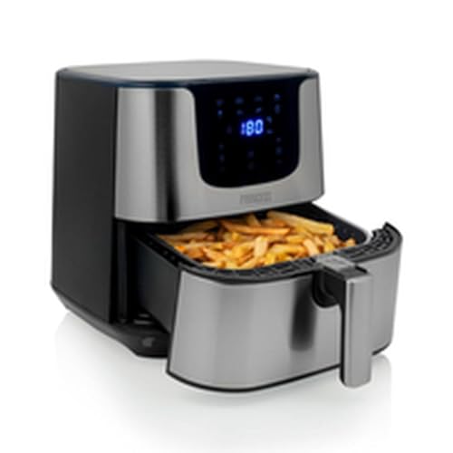 Produktfoto von Princess Heißluftfritteuse XXL mit 5,5 Liter – 62,2% weniger Energieverbrauch – Digital Airfryer Deluxe – 8…