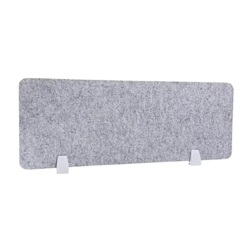 Cloison verticale feutre gris clair haut de gamme absorption acoustique - 2