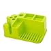 Ceramiczny zestaw akcesoriów łazienkowych, zestaw do mycia w łazience organizer łazienkowy pasta do zębów uchwyt na szczoteczkę do zębów mydelniczka prostokątny uchwyt do przechowywania kubków artykuły łazienkowe (kolor: jasnozielony, rozmiar: za darmo)