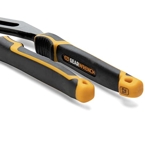 Image of GEARWRENCH 8 inch, 10 inch, & 12 inch PITBULL K9 Straight Jaw Dual Material Tongue and Groove Pliers Set - 82205CAZ