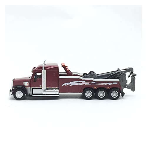 Auto-Spielzeug-Kit Aus Metalldruckguss 1/55 Für Freightliner Heavy Trailer Diecast Legierung Modell Szene Dekoration Jungen Spielzeug Geschenk Wunderbares Geschenk Cover