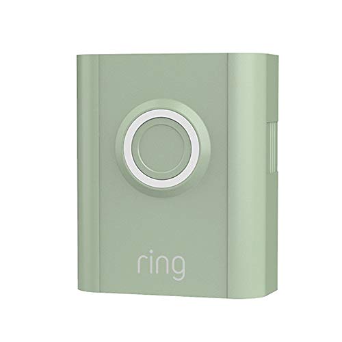 Ring Interchangeable Faceplate for Doorbells - Video Doorbell 3, Video Doorbell 3 Plus, Video Doorbell 4, Battery Doorbell Plus, Battery Doorbell Pro - Ivy Leaf