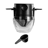 CALANDIS™ Paperless Pour Over Coffee Maker Coffee Accessories for Camping Black | Replacement Parts & Accs | Coffee & Tea Makers | Small Kitchen Appliances | Kitchen, Dining & Bar