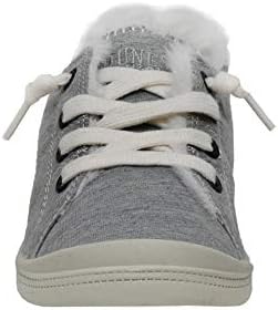 Dunes Sport Reesa Cozy Faux Fur Lined Canvas Sneaker +Memory Foam