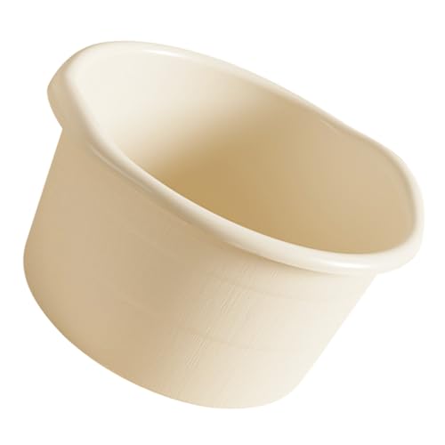 Bañera para pies de plástico Alipis color beige miniatura 1