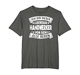 Handwerker Legende Beruf Lustiges Handwerk T-Shirt