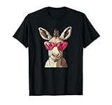 Heart Shaped Glasses Donkey