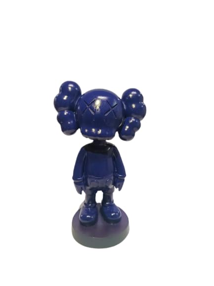 Sponsored Ad - Gifts- Blue KAWS bobblehead Action Figures| Polystone Action Figurine| Size 12-8 cm