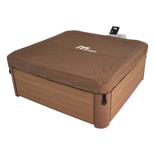 MSpa Oslo Amber Hot Tub with Wi Fi Control, LED Lighting and Cover Included - Image 3