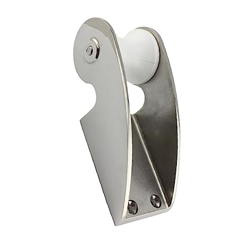 SUPVOX Stainless Steel Boat Anchor Bracket Roller for Deployment and Retrieval Docking Accessory for Yachts and Boats