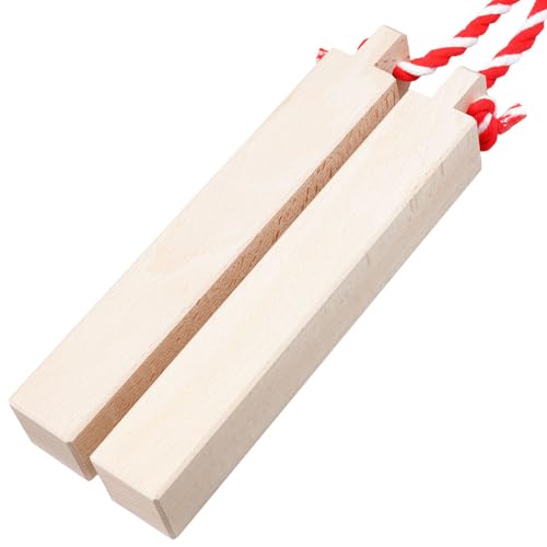 Amazon.co.jp: 拍子木（ひょうしぎ） 素材：ブナ 長さ：30cm : おもちゃ