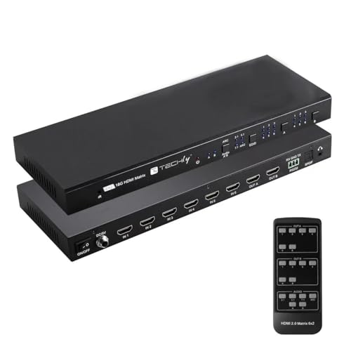 Switch Hdmi 4K 60Hz Hdr Marca Techly