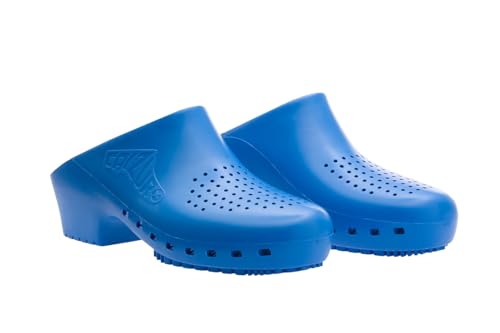 Zuecos sanitarios Calzuro S clásicos con orificios profesionales, marcado CE