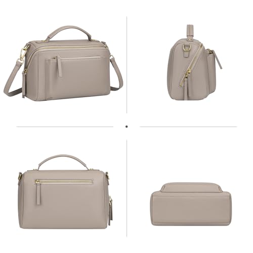 Over Earth Genuine Leather Crossbody Bags for Women Small Cross Body Purses Casual Shoulder Handbags4