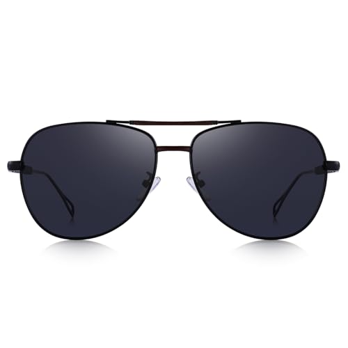 Sunglasses for Men Polarized Metal Frame Driving Sun Glasses UV 400 Lens2