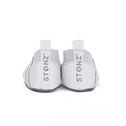 Stonz Yale Toddler & Baby Shoes - Lightweight, Soft Toddler Shoes With Slip-On Handle & Breathable Fabric For Play, Walking & School - All Season Slip-On Shoes For Boys & Girls #TOP1
