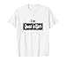 Womens Letter Print I'm Just a Girl Shirt Womens T-Shirt
