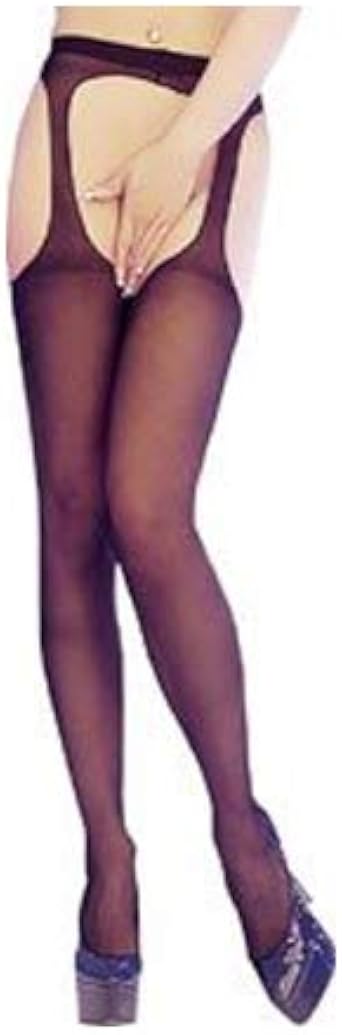 Ladies 15D Suspender Tights (Black 