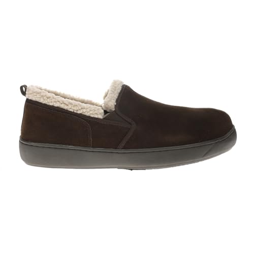 L.B. Evans Men's Hideaways Roderic Chocolate Slipper - 8 D(M) US