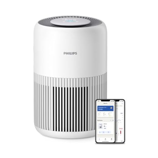 Philips Purificador de aire Serie 900, HEPA NanoProtect + Filtro de carbón activo, CADR 250m³/h para alérgicos de 65m², silencioso, inteligente y de bajo consumo (AC0950/10)