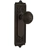 Nostalgic Warehouse Egg & Dart Door Knob With Plate