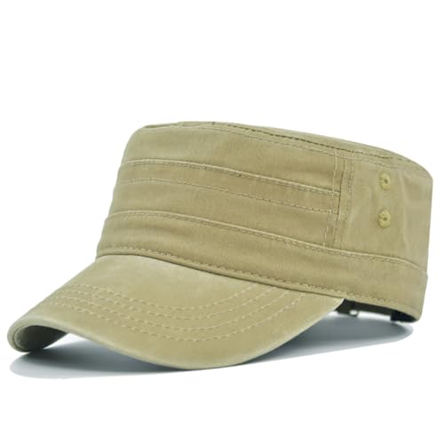 Sporgard Cadet Army Military Flat Top Caps, verstellbare Taktische Beanie-Baseballmütze für Herren