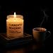 Currently Reading Bookish Reading Candle - Literary Inspired Gift for Readers, Writers, Bibliophiles, Bookworms & Book Lovers | Handmade in USA, Non-Toxic, Vegan & Cruelty-Free | 9 oz