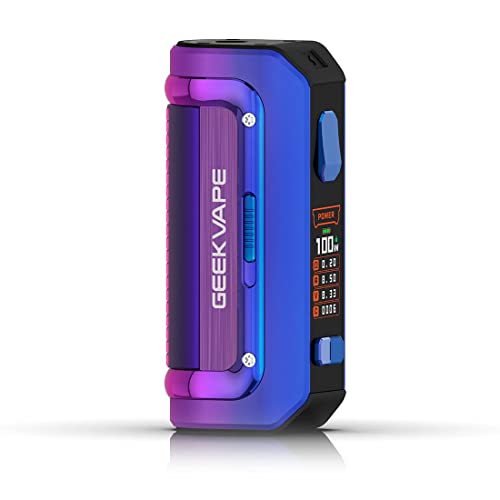 GEEKVAPE M100 Aegis Mini 2 Mod | 100W Box mod Batería incorporada 2500mAh Cigarrillo electrónico Vape Stand Z Nano 2 Tank (Mod solamente) (Rainbow Pruple) GEEKVAPE M100 Aegis Mini 2 Mod | 100W Box mod Batería incorporada 2500mAh Cigarrillo electrónico Vape Stand Z Nano 2 Tank (Mod solamente) (Rainbow Pruple)