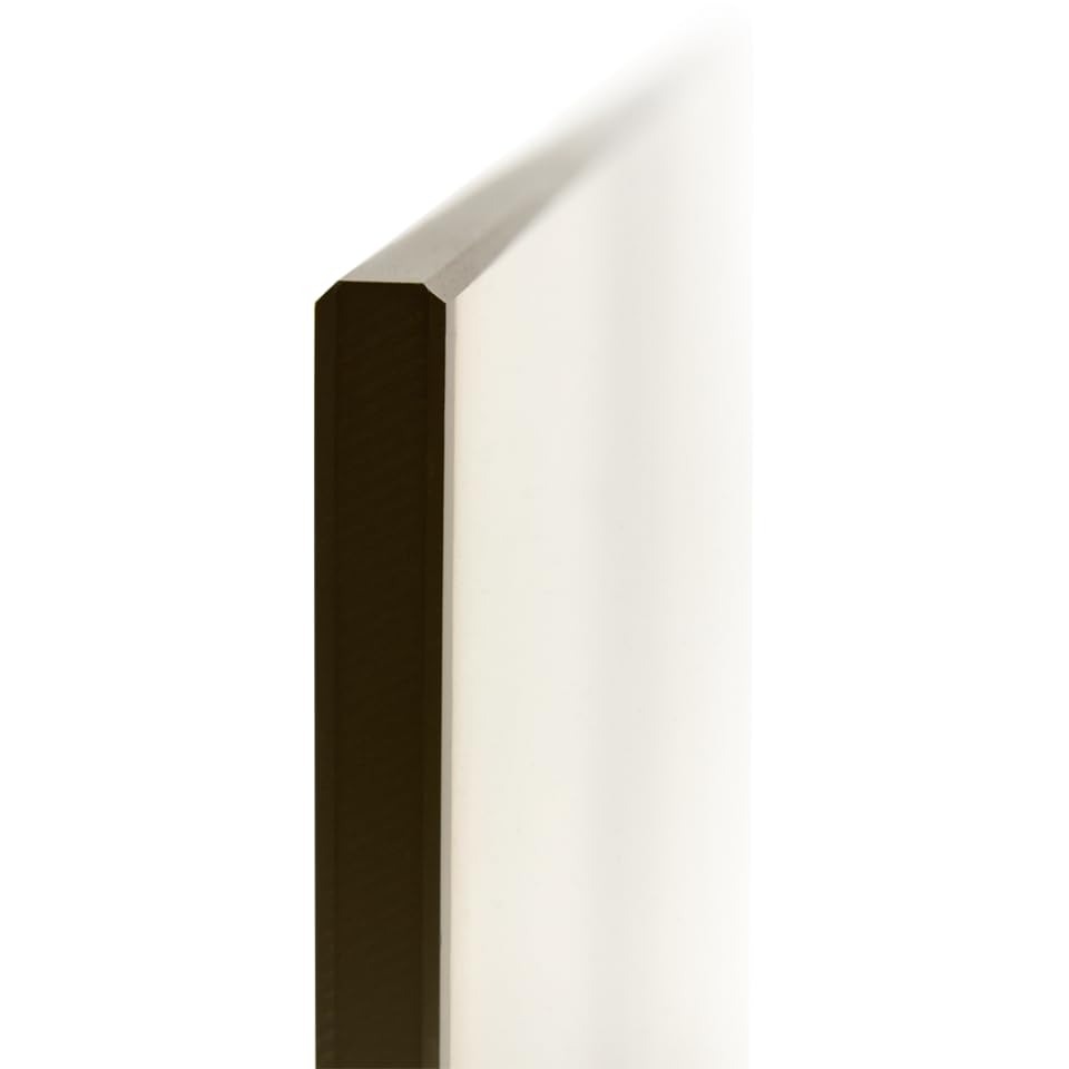 KRATKI Cristal de chimenea de 4 mm resistente al calor, tamaño 240 x 210