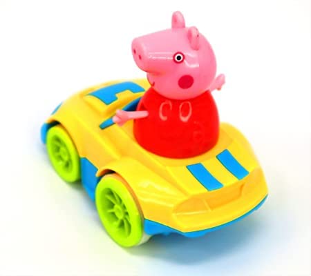 Dezva Exclusive Collection of Toy Cars for 2 3 4 5 Year Old boy, Friction Powered Kids Toddler Car Toy Set (4 PCS Pig Car Set) (B0BG6427FJ) Amazon Price History, Amazon Price Tracker