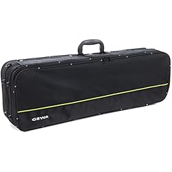 Maletin Violin GEWA Aspirante - Maletín para violín (espuma de poliestireno, acolchado y resistente al agua, tamaño 1/8)