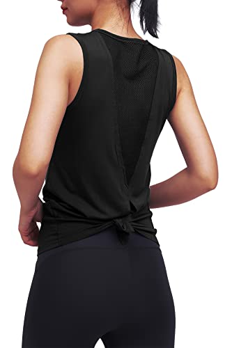 Mippo Workout Tops for Women Yoga Tank Tops Muscle Tank Athletic Shirs Workout Clothes - Image 5
