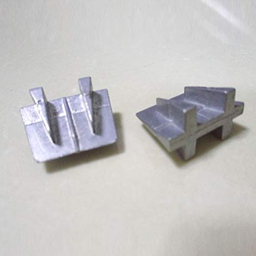 kamelar Its Handle Wedge, Circular Wedge, Hammer Handle Wedge, Axe Fastening, Iron Alloy Double Cross Wedge, Specification: 25 * 20 mm, 10 / Package