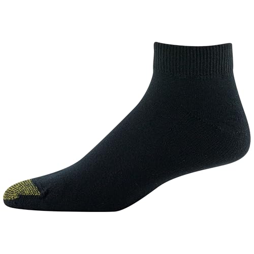 Gold Toe Men's Cotton Low Cut Sport Liner Socks, 6 Pairs