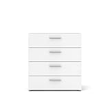 Tvilum Austin 4 Drawer Chest, White