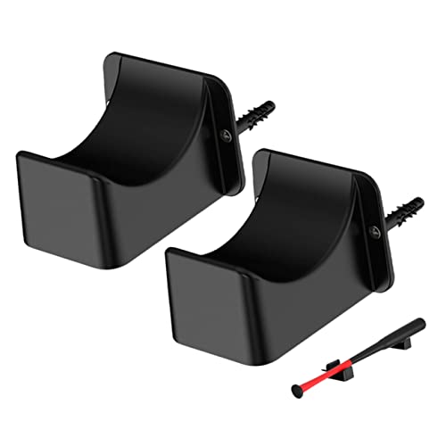 KICHOUSE Sword Wall Mount Stand Display Wall-mounted Sword Rack Baseball Bat Display Holder