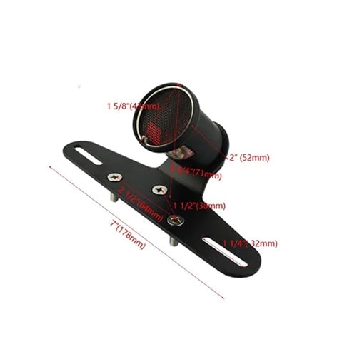 Feu stop LED moto 12V pour remplacer un éclairage usé