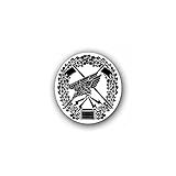 Konturgeschnittener Sticker Aufkleber Fernspäher Abzeichen BW FSK Barett Wappen FernSpähKp 7x7cm #A4668