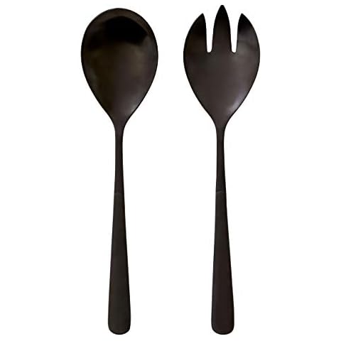 Premier Housewares Stainless Steel Salad Servers Cover